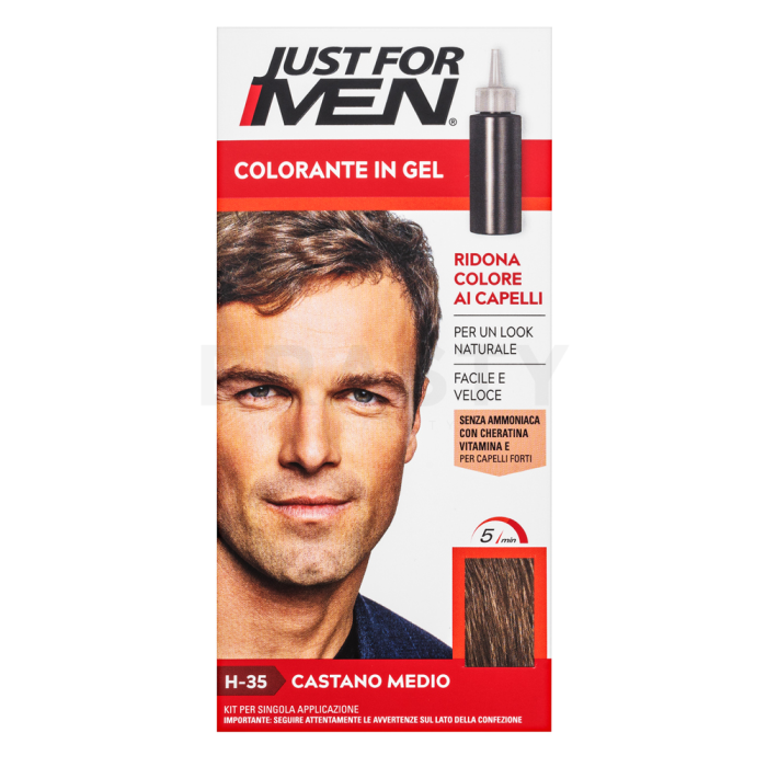 Just For Men Color Shampoo gekleurde shampoo voor mannen H35 Medium Brown