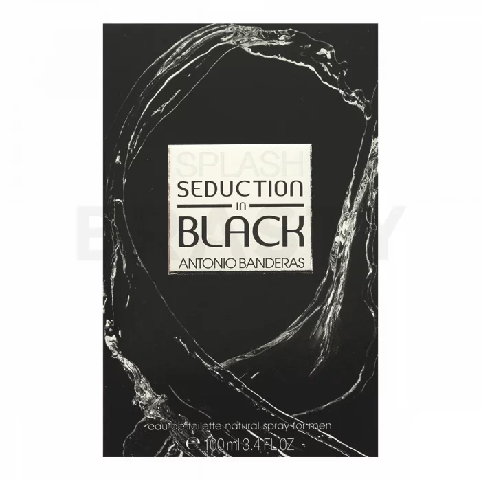 Antonio Banderas Splash Seduction in Black Eau de Toilette für Herren 100 ml