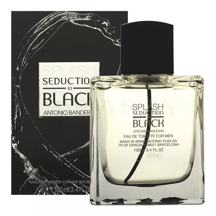 Antonio Banderas Splash Seduction in Black Eau de Toilette für Herren 100 ml