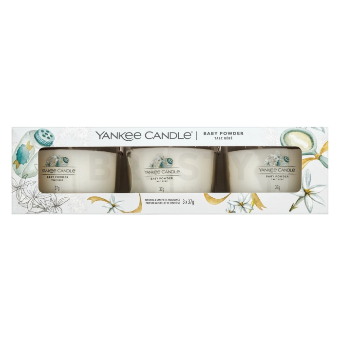 Yankee Candle Baby Powder 3 x 37 g