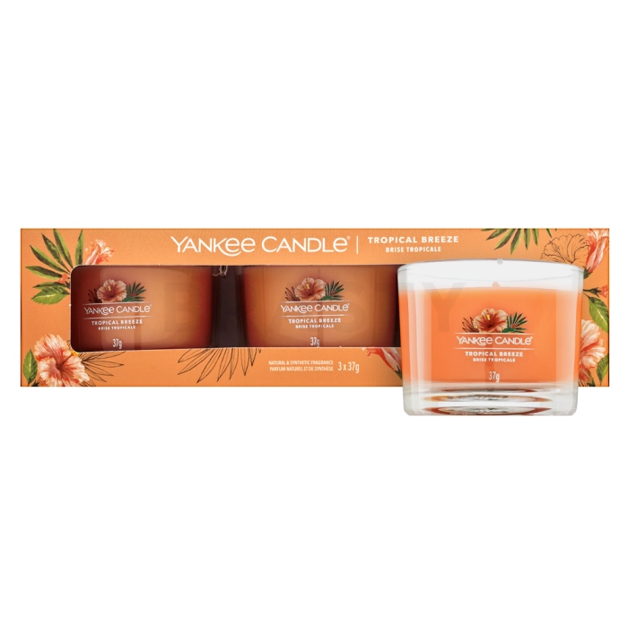 Yankee Candle Tropical Breeze votive candle 3 x 37 g