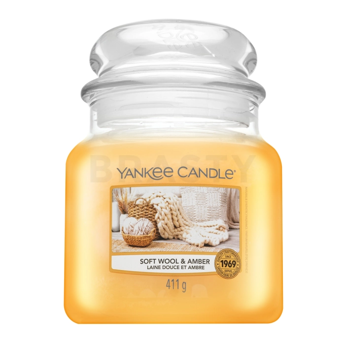 Yankee Candle Soft Wool & Amber 411 g