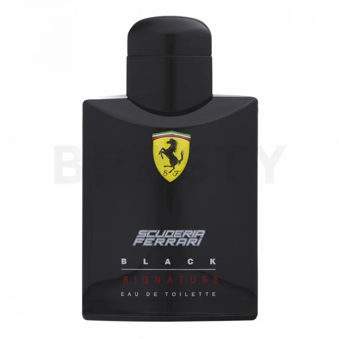 Ferrari Scuderia Black Signature toaletní voda pro muže 125 ml