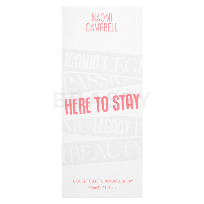Naomi Campbell Here To Stay Eau de Toilette nőknek 30 ml