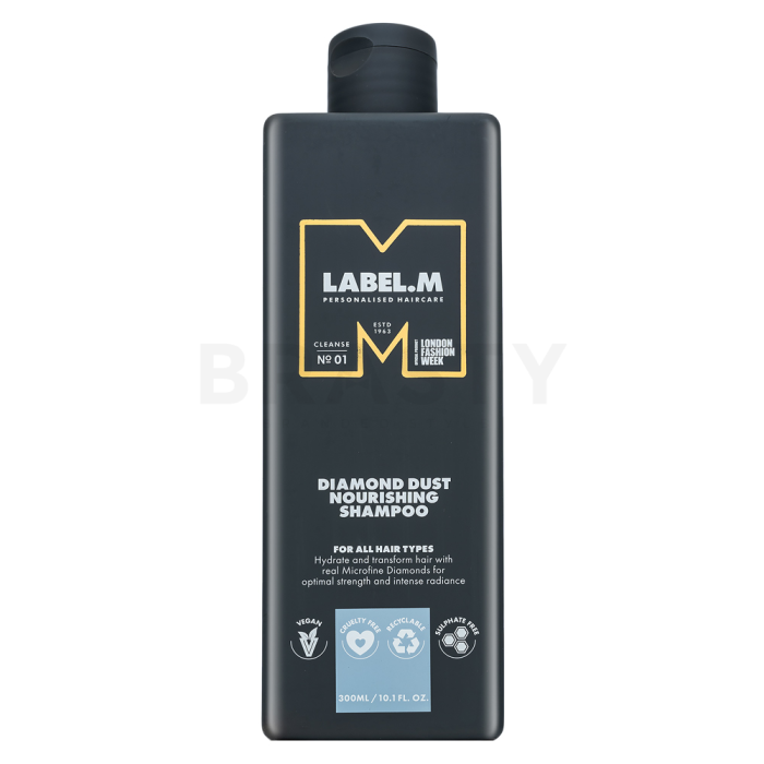 Label.M Diamond Dust Nourishing Shampoo Shampoo für Feinheit und Glanz des Haars 300 ml