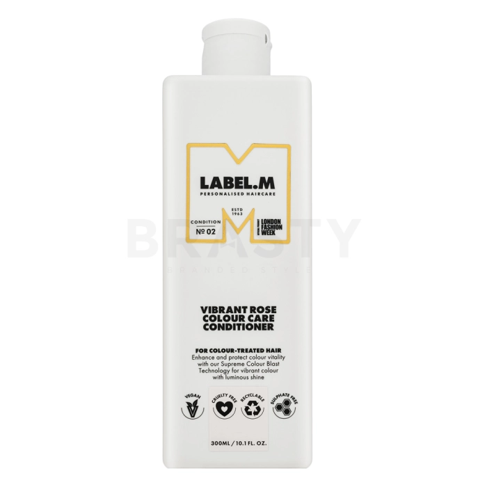 Label.M Vibrant Rose Colour Care Conditioner kondicionér pro barvené vlasy 300 ml