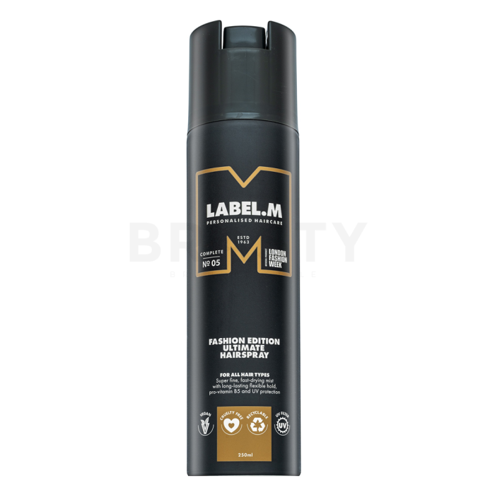 Label.M Fashion Edition Ultimate Hairspray lakier do włosów do końcowej stylizacji włosów 250 ml