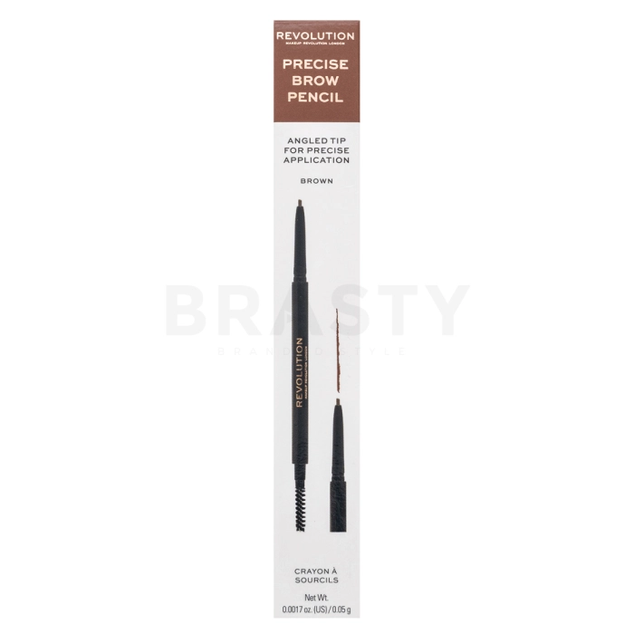 Makeup Revolution Brow Precise Brow Precise tužka na obočí Light Brown 0,05 g