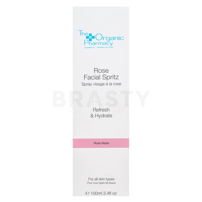 The Organic Pharmacy Rose Facial Spritz tónico calmante 100 ml