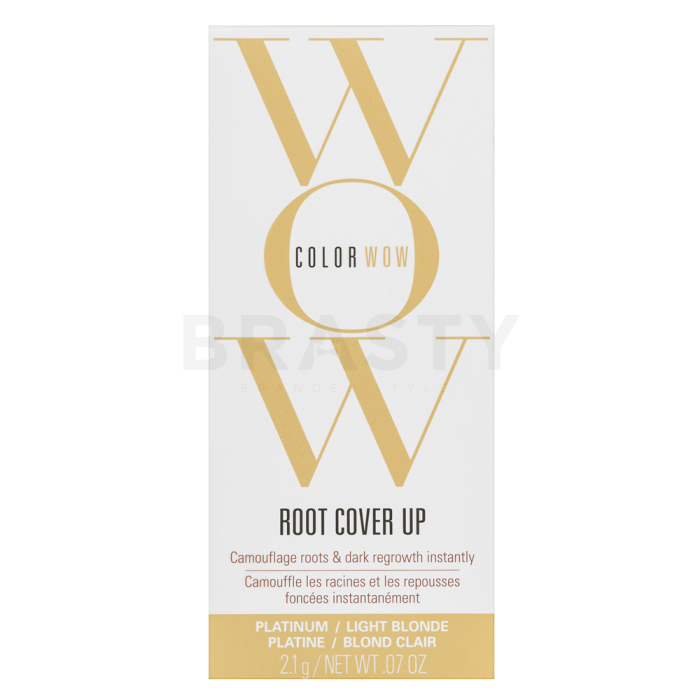Color Wow Root Cover Up korektor za izraslu kosu i za sijedu kosu Platinum/Light Blonde 2,1 g