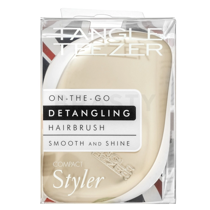 Tangle Teezer Compact Styler Cyber Gold kartáč na vlasy pro snadné rozčesávání vlasů