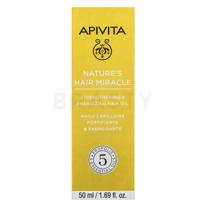 Apivita Nature’s Hair Miracle Strengthening & Energizing Hair Oil ulje pre posilnenie vlasového vlákna 50 ml