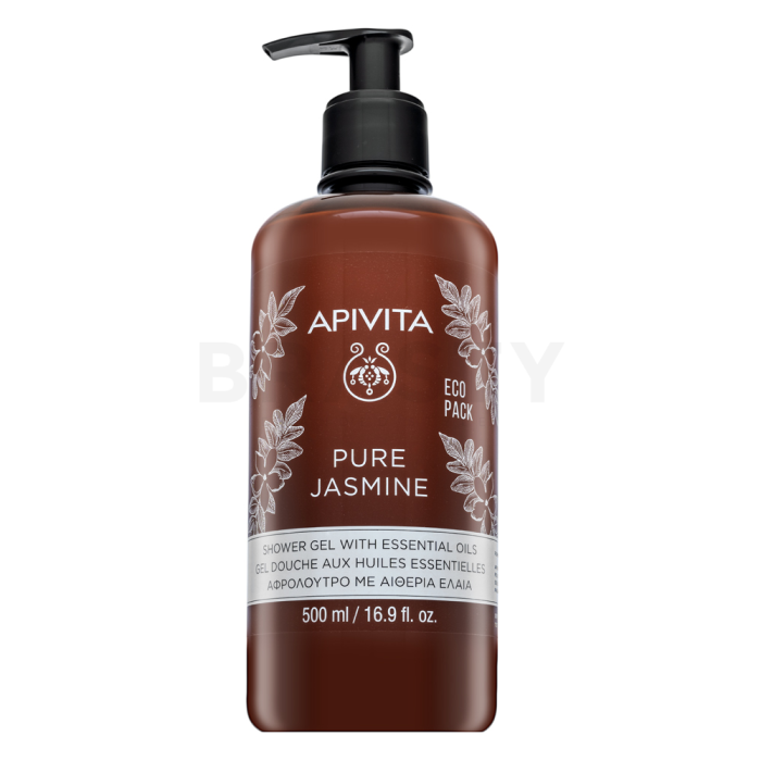 Apivita Pure Jasmine sprchový gel Shower Gel with Essential Oils 500 ml