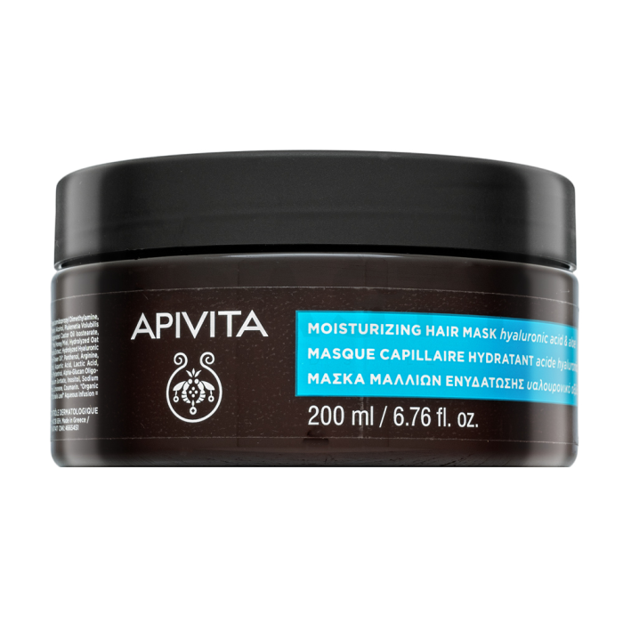 Apivita Hydratation Moisturizing Hair Mask vyživujúca maska na vlasy s hydratačným účinkom 200 ml