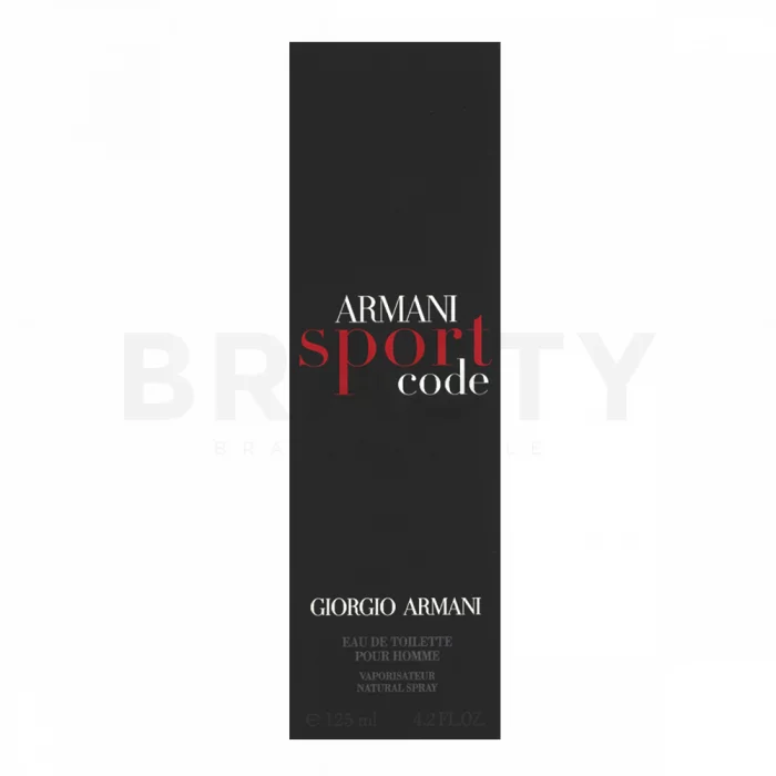 Armani (Giorgio Armani) Code Sport toaletní voda pro muže 125 ml