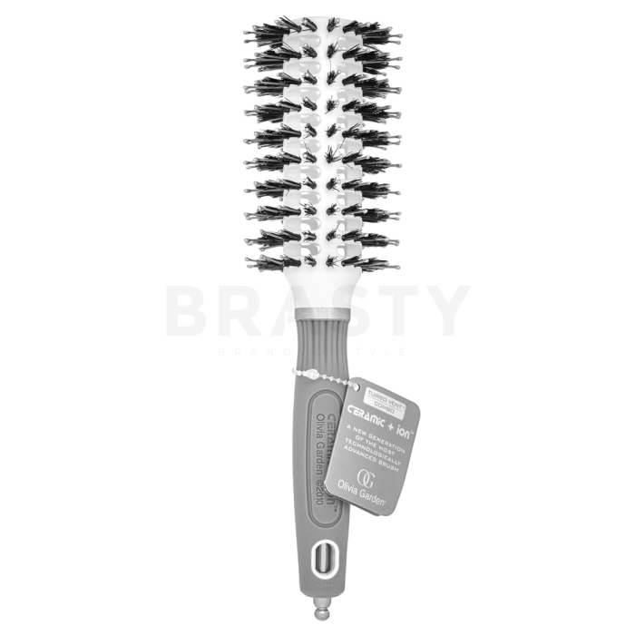 Olivia Garden Ceramic+Ion Turbo Vent Combo 32 mm kartáč na vlasy s nylonovými a kančími štětinami