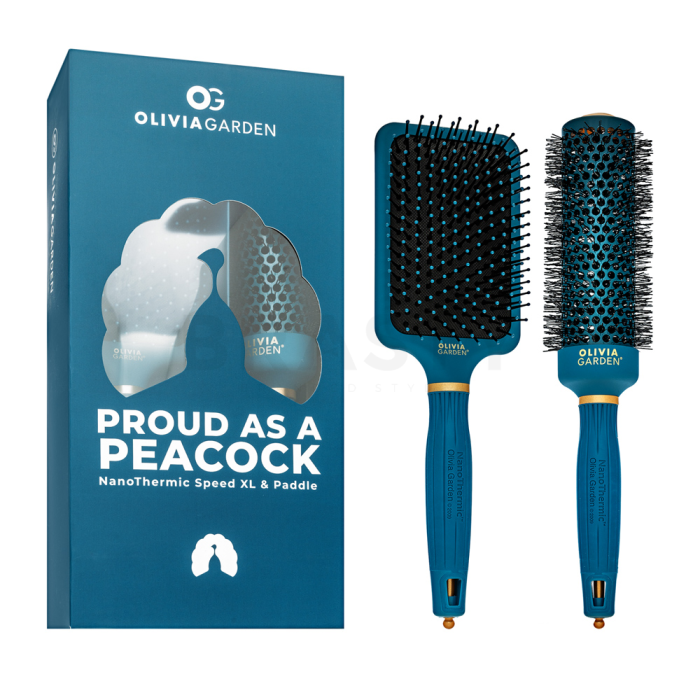 Olivia Garden Peacock Brush Set četka set za kosu