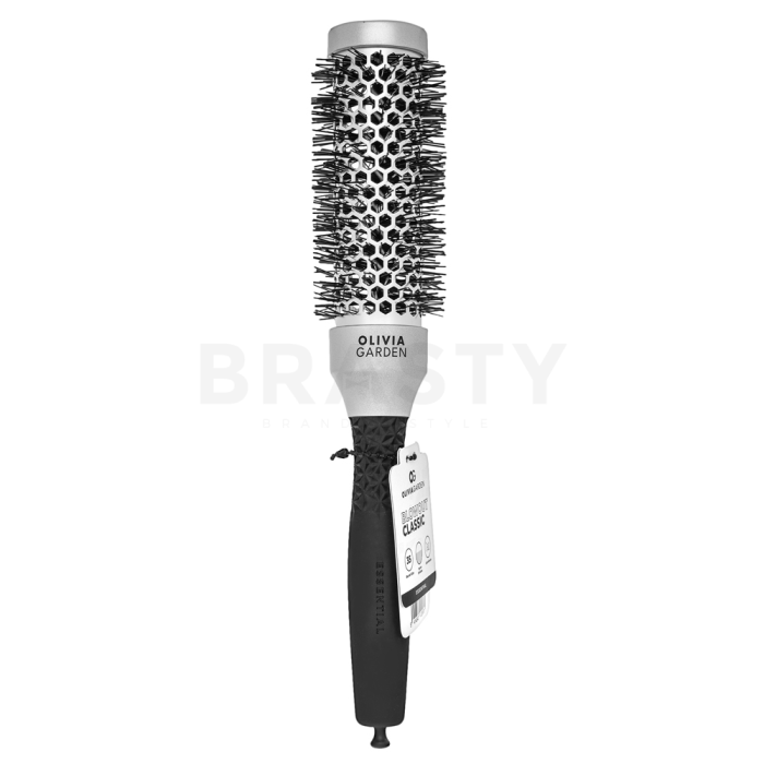 Olivia Garden Essential Blowout Classic Silver 35 mm четка за коса
