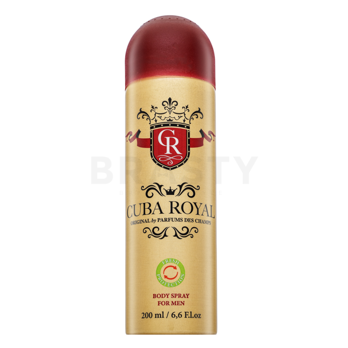 Cuba Royal tělový spray pro muže 200 ml