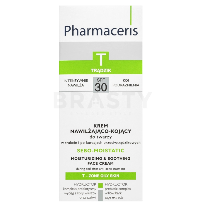 Pharmaceris T hidratantna krema Sebo-Moistatic Moisturizing & Soothing Face Cream 50 ml