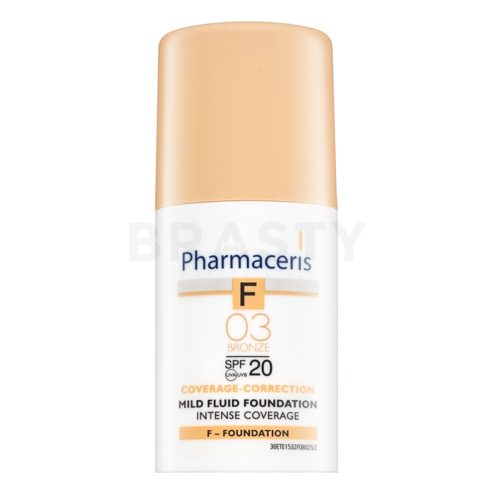 Pharmaceris F Capilar-Correction Fluid SPF20 Bronze loción embellecedora para piel unificada y sensible 30 ml