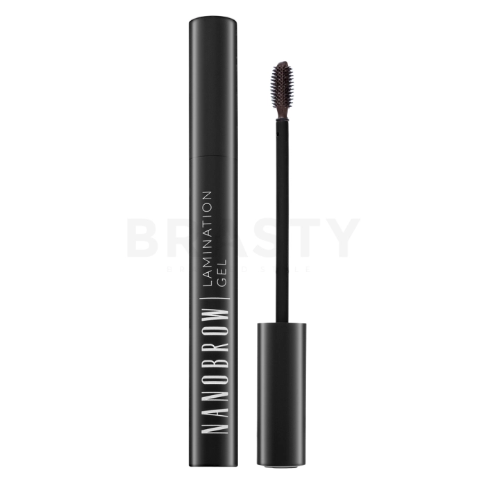 Nanobrow Lamination Gel gel pro úpravu obočí Brown 7 ml
