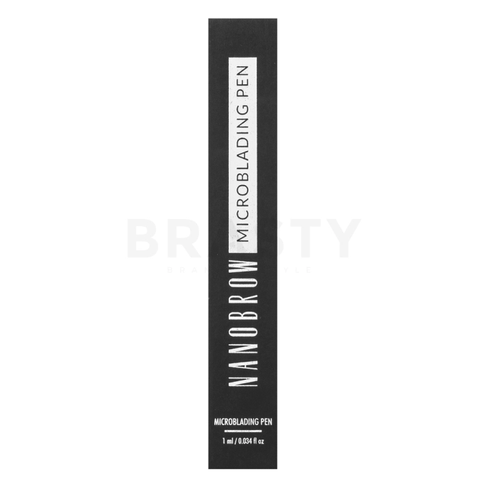 Nanobrow Microblading Pen tužka na obočí Dark Brown 1 ml