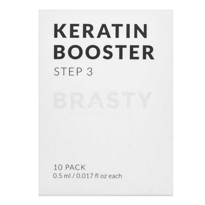 Nanolash Keratin Booster Step 3 kondicionér na lifting a laminaci řas 10 x 0,5 ml