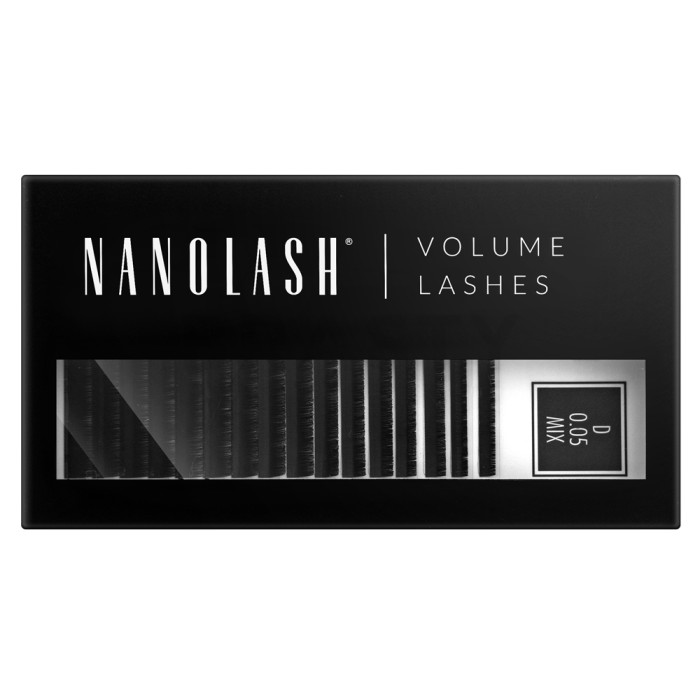 Nanolash Volume Lashes 0.05 D umělé řasy 6-13 mm
