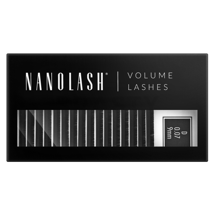 Nanolash Volume Lashes 0.07 D gene false 9 mm