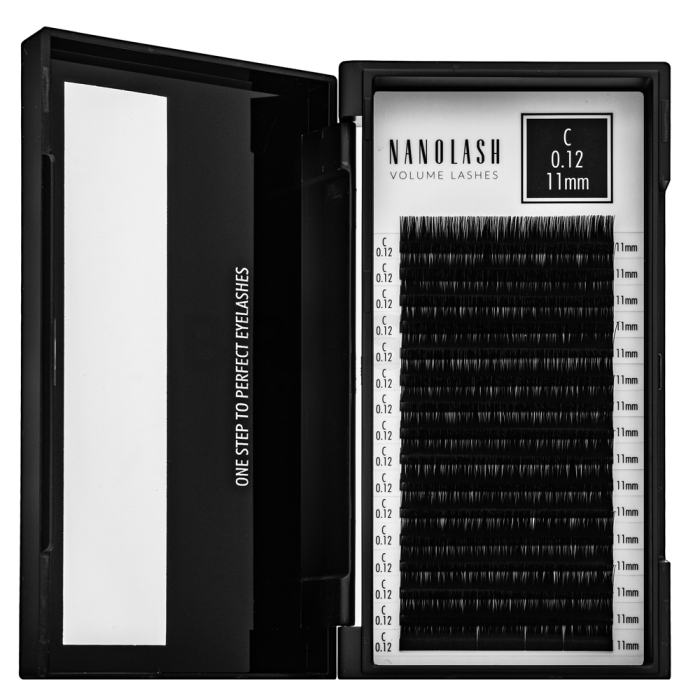 Nanolash Volume Lashes 0.12 C umělé řasy 11 mm