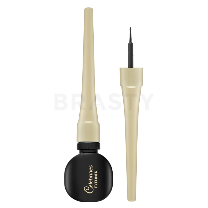 Eveline Celebrities Eyeliner Liquid Eyeliner Brown 6 ml