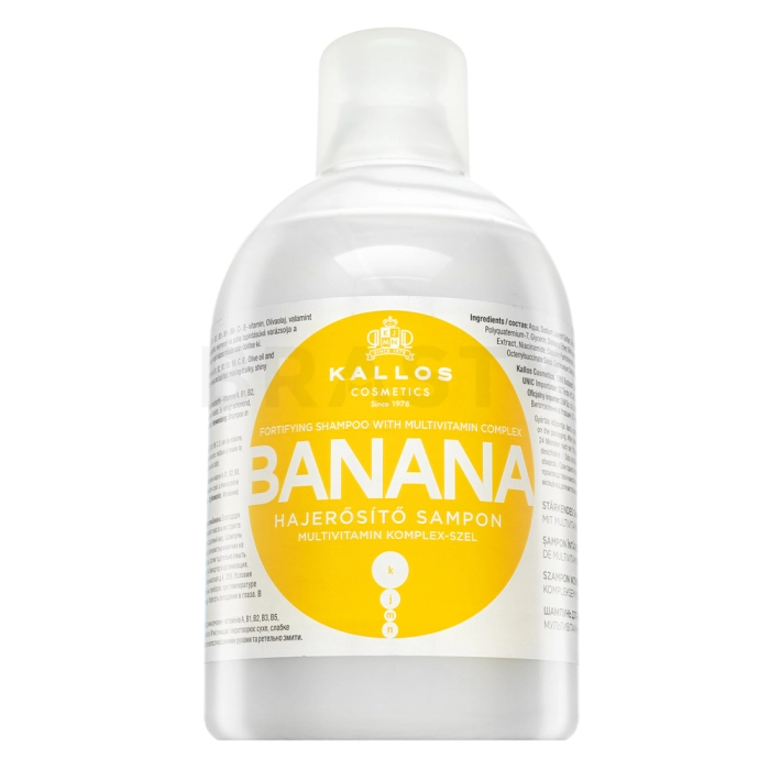 Kallos Banana Fortifying Shampoo укрепващ шампоан За всякакъв тип коса 1000 ml