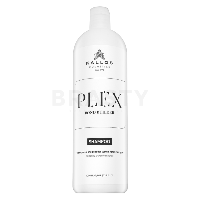 Kallos Plex Bond Builder Shampoo Stärkungsshampoo für trockenes und geschädigtes Haar 1000 ml