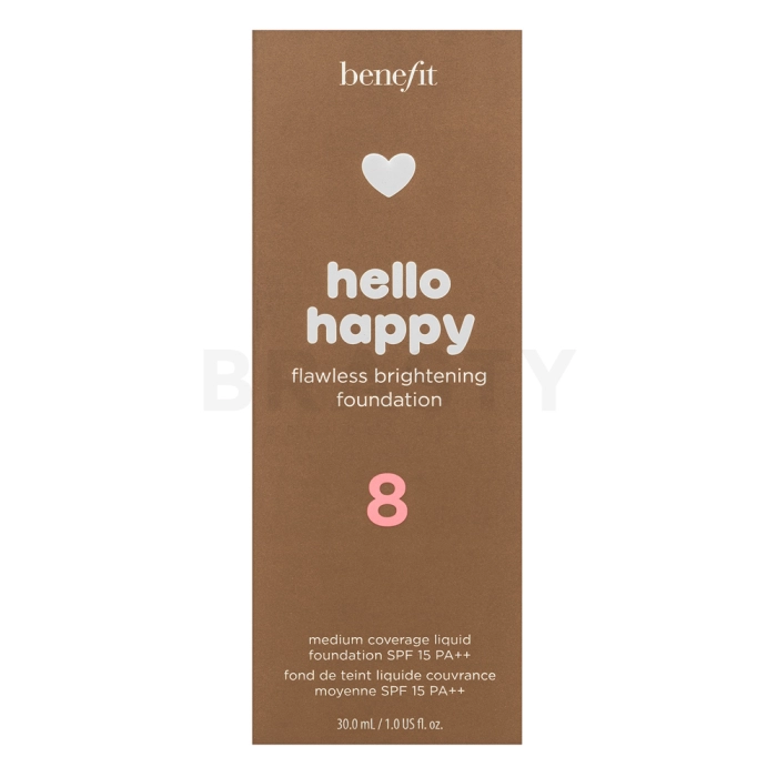Benefit Hello Happy Flawless Brightening Foundation fluidní make-up SPF 15 08 30 ml