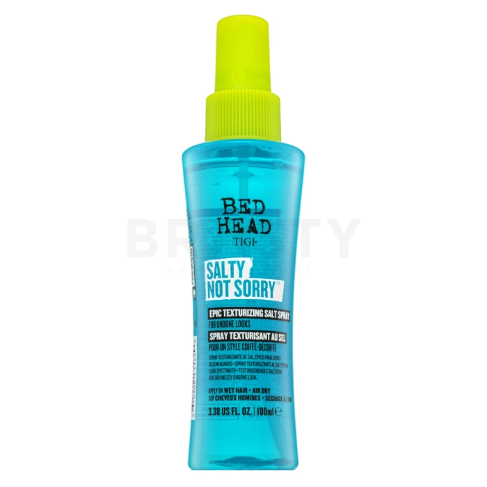 Tigi Bed Head Salty Not Sorry Epic Texturizing Salt Spray stylingový sprej pro plážový efekt 100 ml