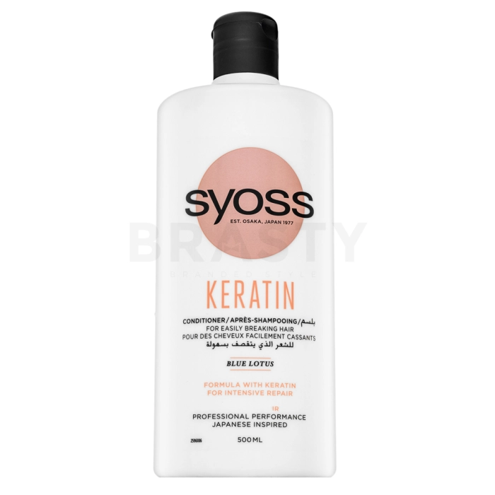 Syoss Keratin Conditioner odżywka wzmacniająca do włosów suchych i łamliwych 500 ml