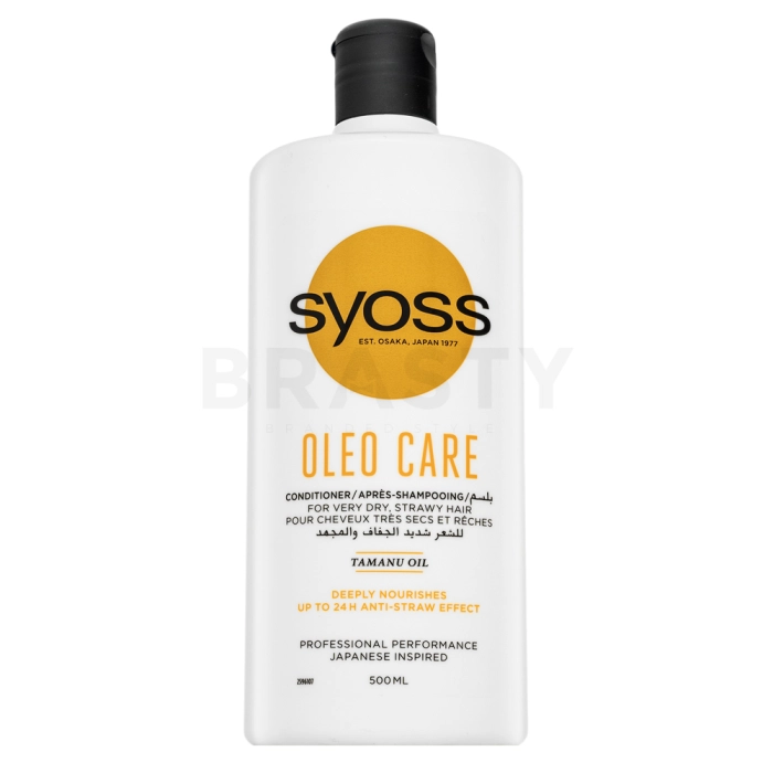 Syoss Oleo Care Conditioner odżywka do wszystkich rodzajów włosów 500 ml