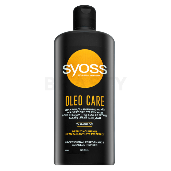Syoss Oleo Care Shampoo hranjivi šampon za sve tipove kose 500 ml