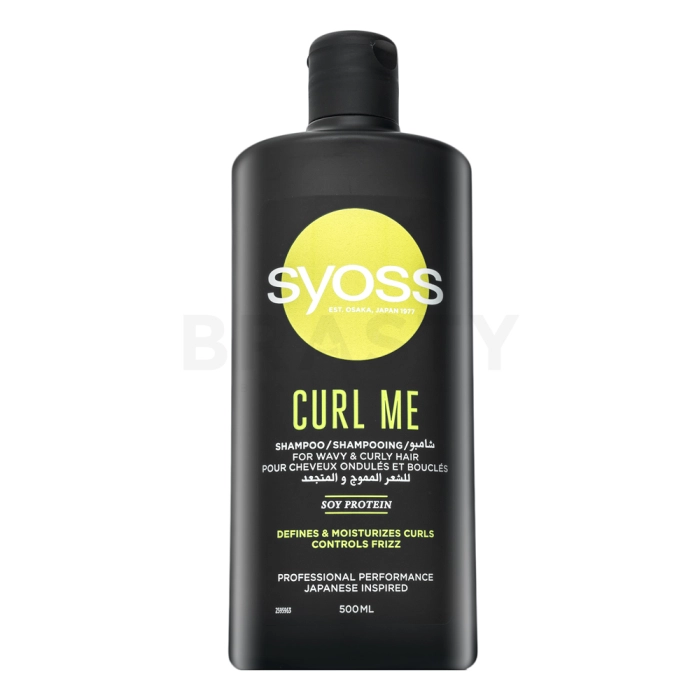 Syoss Curl Me Shampoo Shampoo für lockiges und krauses Haar 500 ml