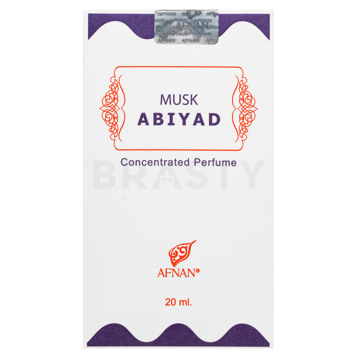 Afnan Musk Abiyad Parfémovaný olej unisex 20 ml