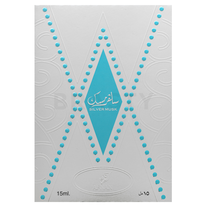 Afnan Silver Musk Parfumirano olje unisex 15 ml