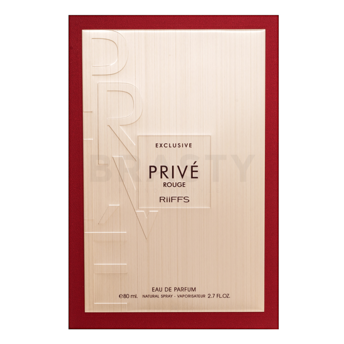 Riiffs Exclusive Prive Rouge Eau de Parfum für Damen 80 ml