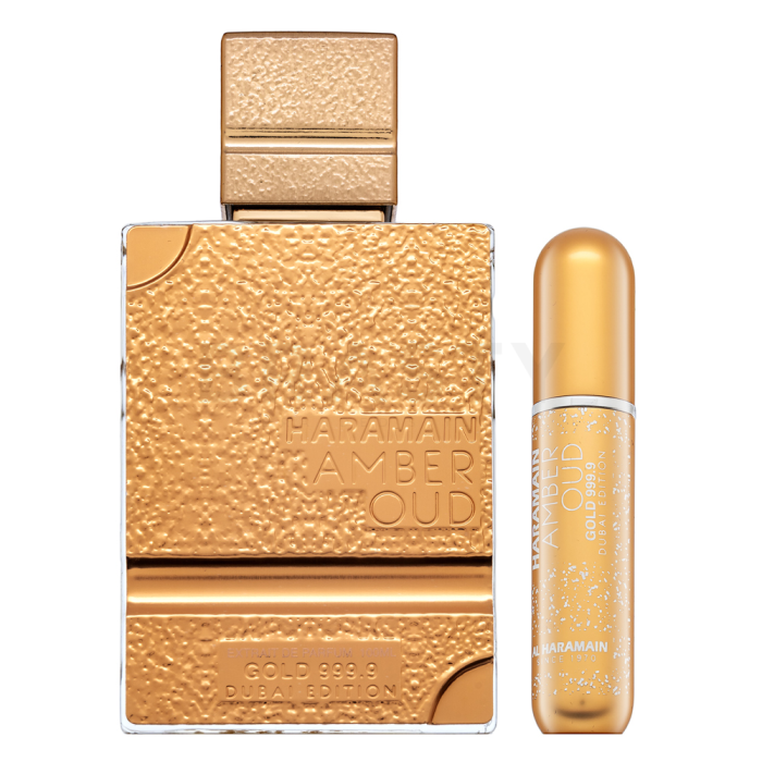Al Haramain Amber Oud Gold 999.9 Dubai Edition čistý parfém unisex 100 ml