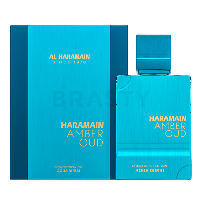 Al Haramain Amber Oud Aqua Dubai czyste perfumy unisex 75 ml