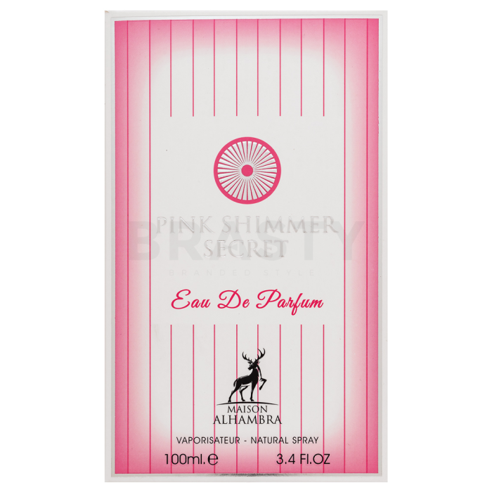 Maison Alhambra Pink Shimmer Secret Eau de Parfum for women 100 ml