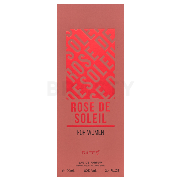 Riiffs Rose De Soleil woda perfumowana dla kobiet 100 ml