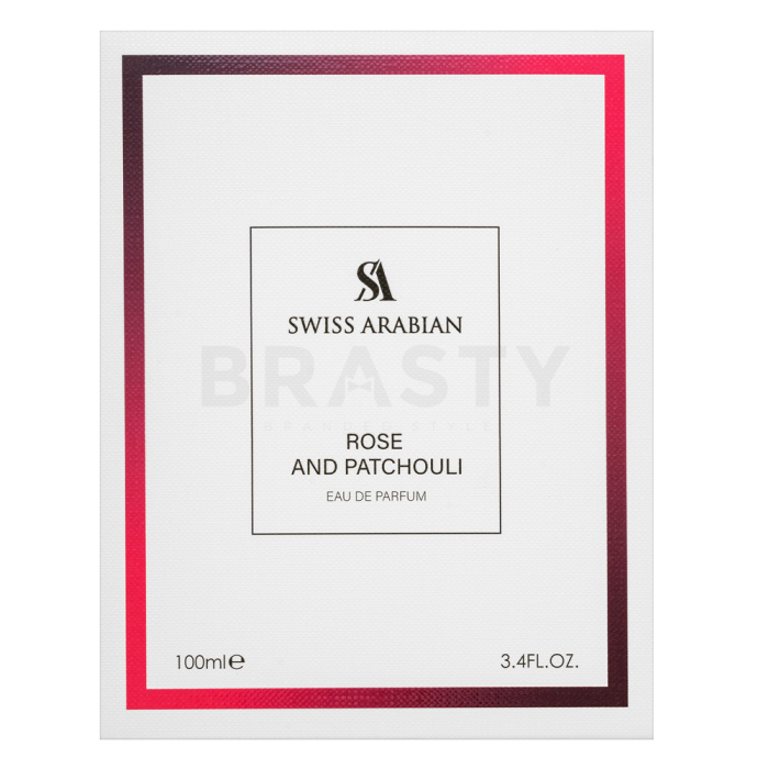 Swiss Arabian Rose and Patchouli parfémovaná voda pro ženy 100 ml
