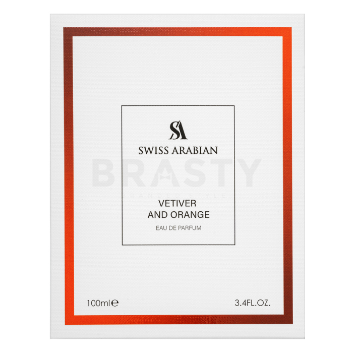 Swiss Arabian Vetiver and Orange parfumirana voda za moške 100 ml