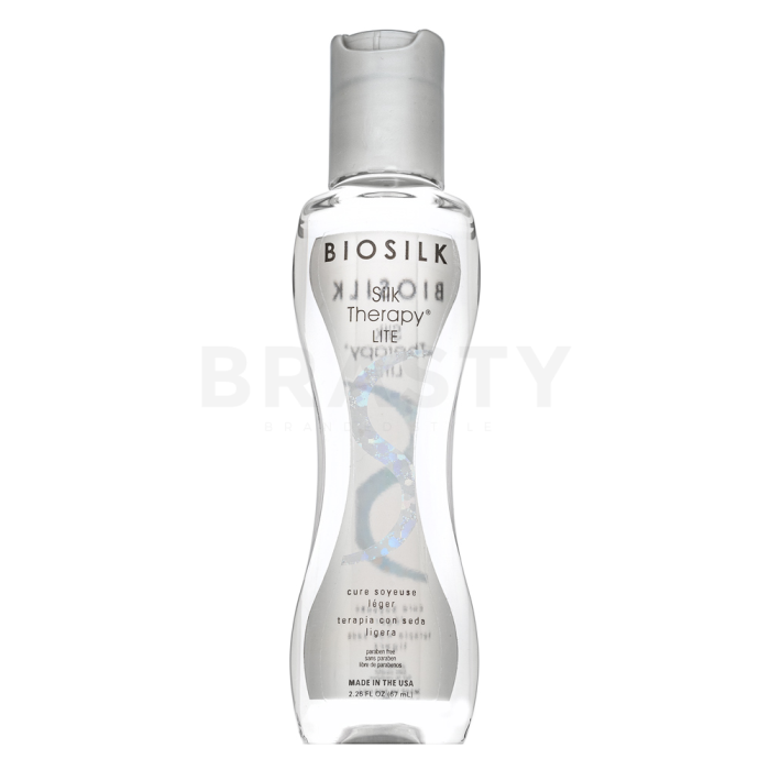 BioSilk Silk Therapy Lite bezoplachový kondicionér pro regeneraci, výživu a ochranu vlasů 67 ml